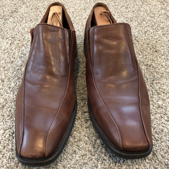 Men's Brown, Mike Konos Italian Shoes (Size 9) - Picture 1 of 10